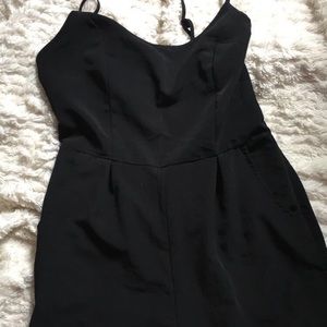 Open back jumpsuit